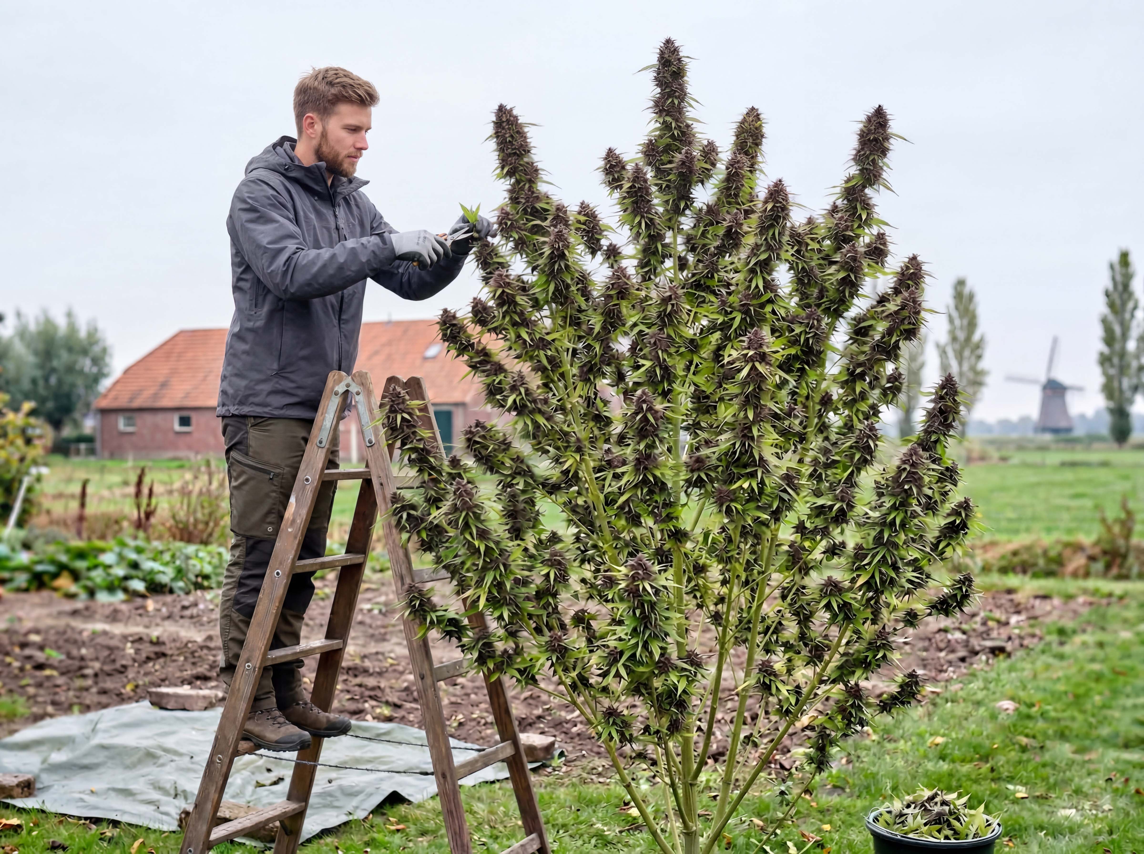 Prořezávání Frisian Dew